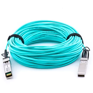 active optical cable 10G SFP+ pentru retele infrastructura IT fibra optica si cupru