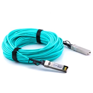 active optical cable 10G SFP+ pentru retele infrastructura IT fibra optica si cupru