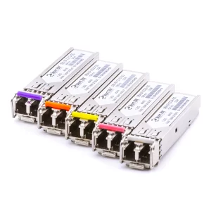 1G CWDM SFP retele IT echipamente active fibra optica si cupru