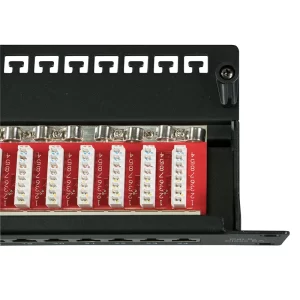 Patch Panel Cat. 6A echipamente retele de fibra optica telecom si date