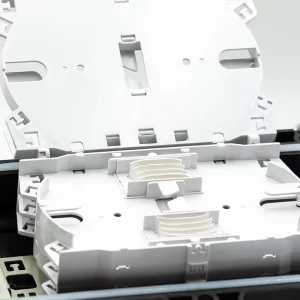enclosure orizontal fibra optica de tip 12-96 FO H4 (2+2)