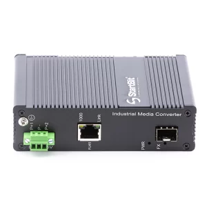 media convertoare Gigabit Industriale pentru retele infrastructura IT fibra optica si cupru