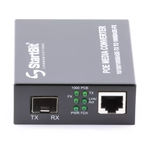 media convertoare Gigabit PoE pentru retele infrastructura IT fibra optica si cupru