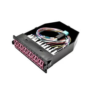 MPO modul caseta echipamente pentru retele de fibra optica, telecom si date