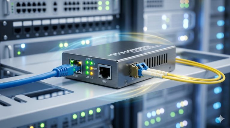 media convertor start bit net